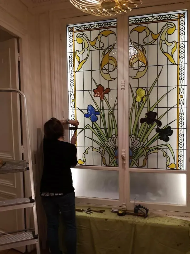 projet vitrail - Iris (4)