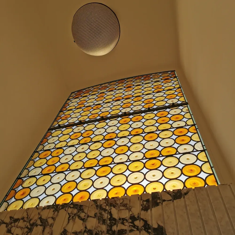 vitraux art déco à Bayonne