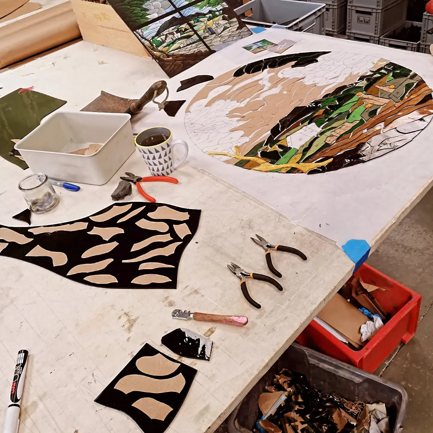 vitrail rond - campagne (1)