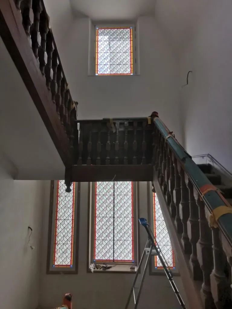 vitraux cage d'escalier (3)
