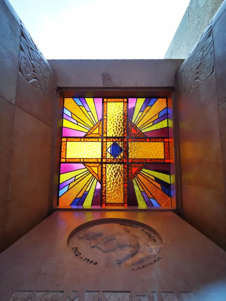 restauration dalle cimetière