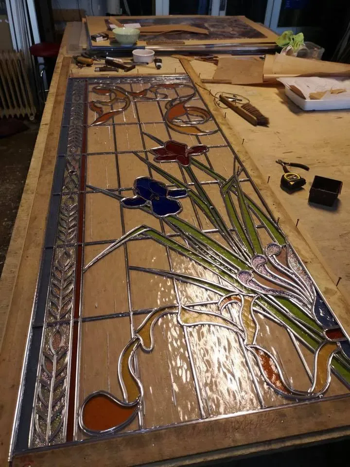 creation vitrail - iris (7)